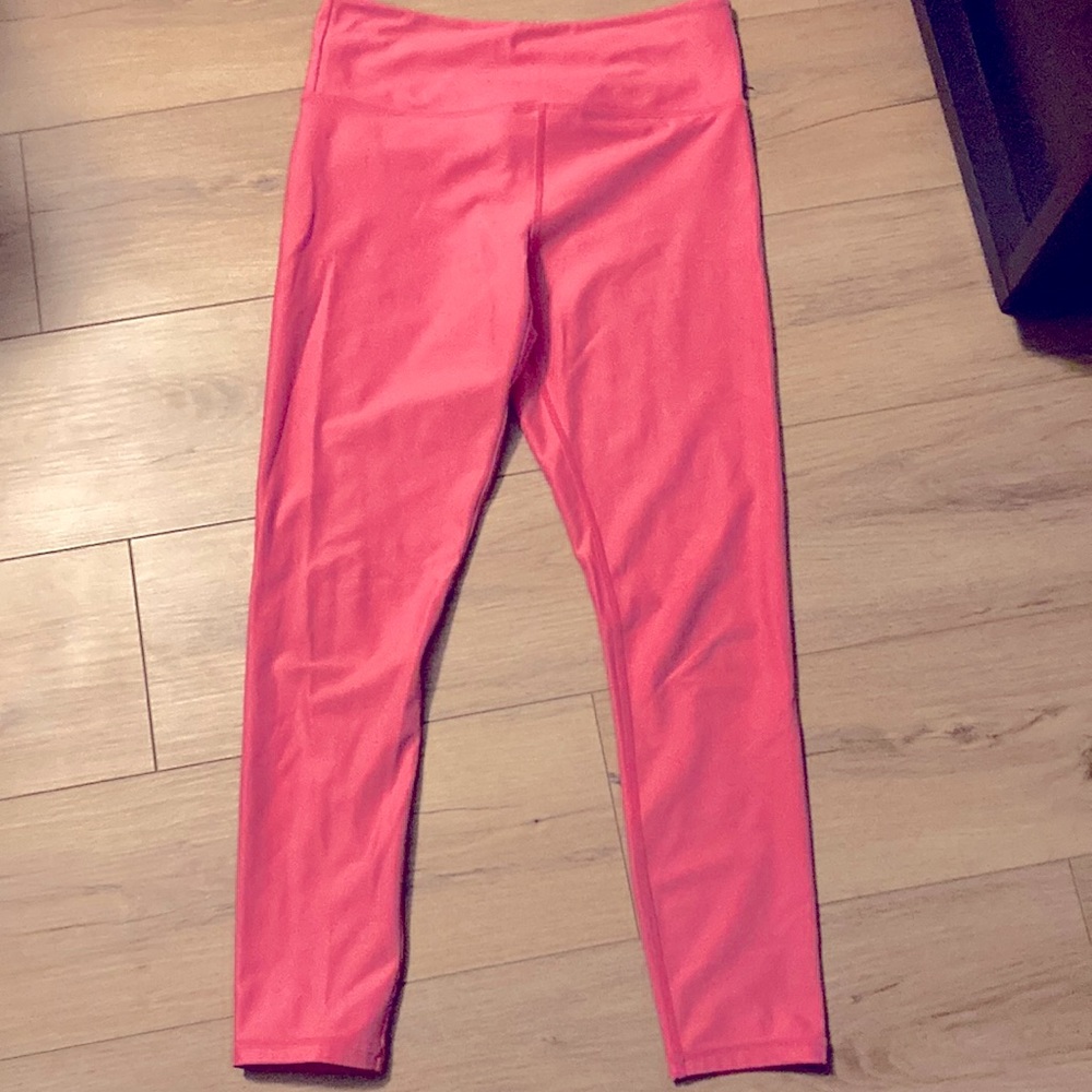 Zyia metallic pink light and tight